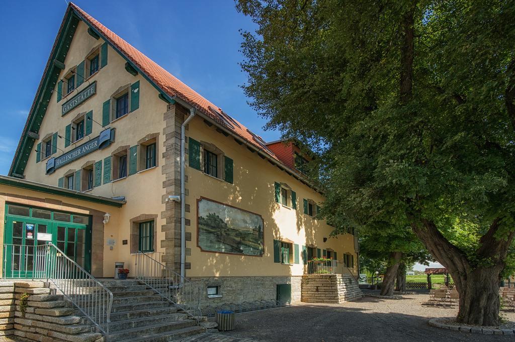 Gastwirtschaft & Hotel Hallescher Anger Naumburg  Exterior foto